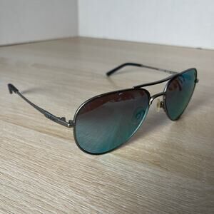 Revo Ellis RE5003X 00 Sunglasses Polarized Matte Silver READ Aviator 58-16-135